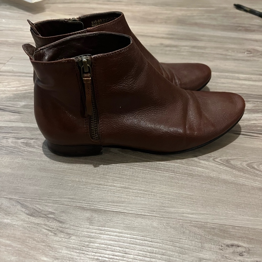 Cole Haan ankle zipper booties